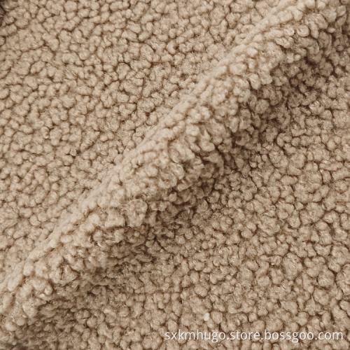 100% Polyester Teddy Velvet Fabric for Sofa Upholstery